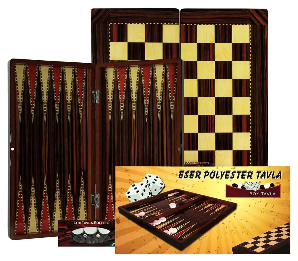 Trace Polyester Small Size Backgammon