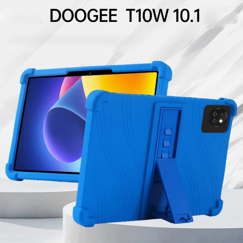 Tablet Case For Doogee T10W DOOGEE U9 U10/U10 Pro 10.1 Tablet Android Cover Funda Pouch For DOOGEE Tab Soft Kickstand Fold Stand
