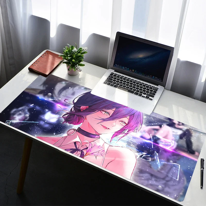 

Mouse Pad Laptop Rubber Extended Desktop Mat C-chainsaw Man Reze Computer Gamer HD Mousepad PC Gaming Accessories Keyboard Pad