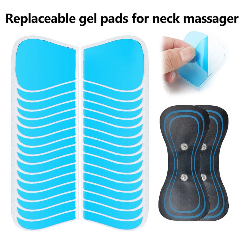 Gelpads für ems Nacken massage gerät austauschbare Muskel massage gerät Aufkleber Gele Muskels timulator Aufkleber Physiotherapie Zubehör