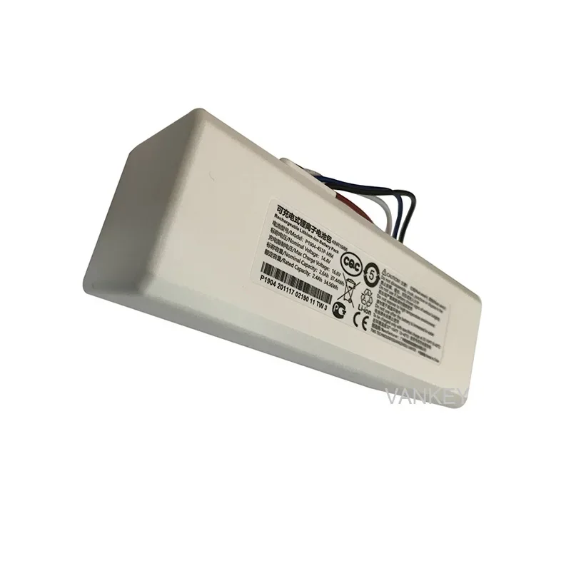 Baterai Li-ion isi ulang untuk Xiaomi Mijia 1C STYTJ01ZHM paket baterai penyedot debu Robot dengan kapasitas catu daya 2600mAh