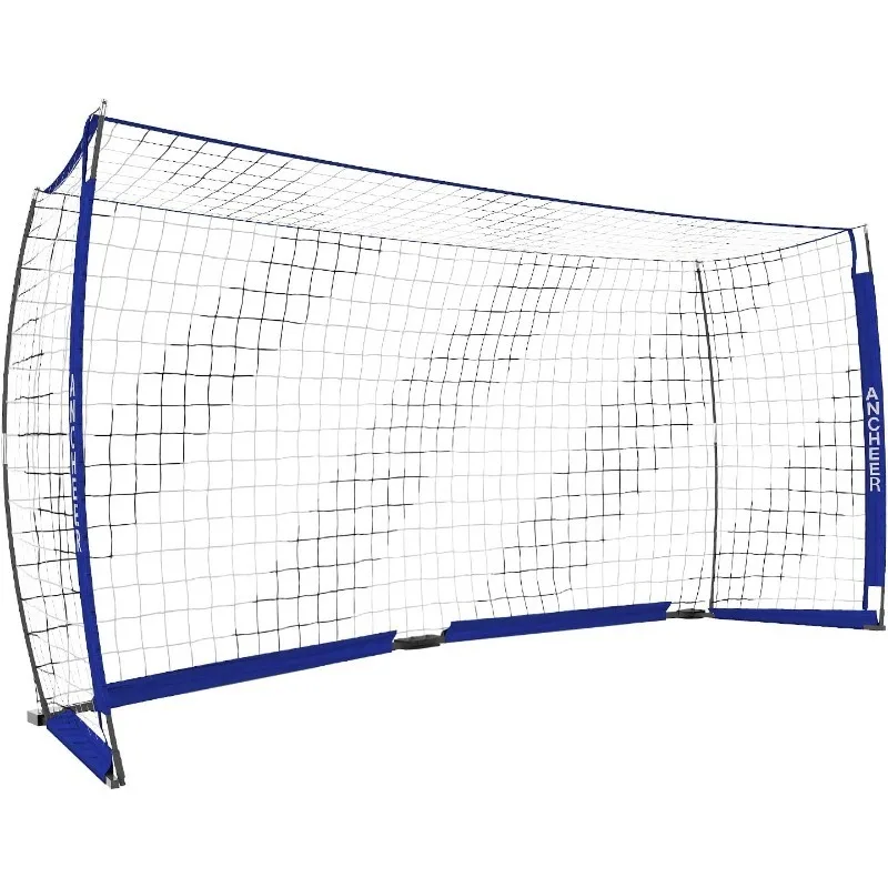 

ANCHEER Portable Soccer Goal Net for Teens/Adults - Quick Set-Up Soccer Net for Backyard（12 x 6 ft）