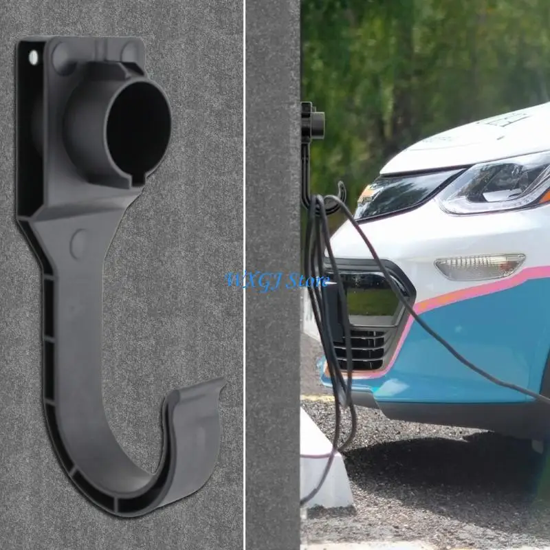 

37JE For Type 2 J1772 Electric Vehicle Gun-Head Socket Charging Cable Holder