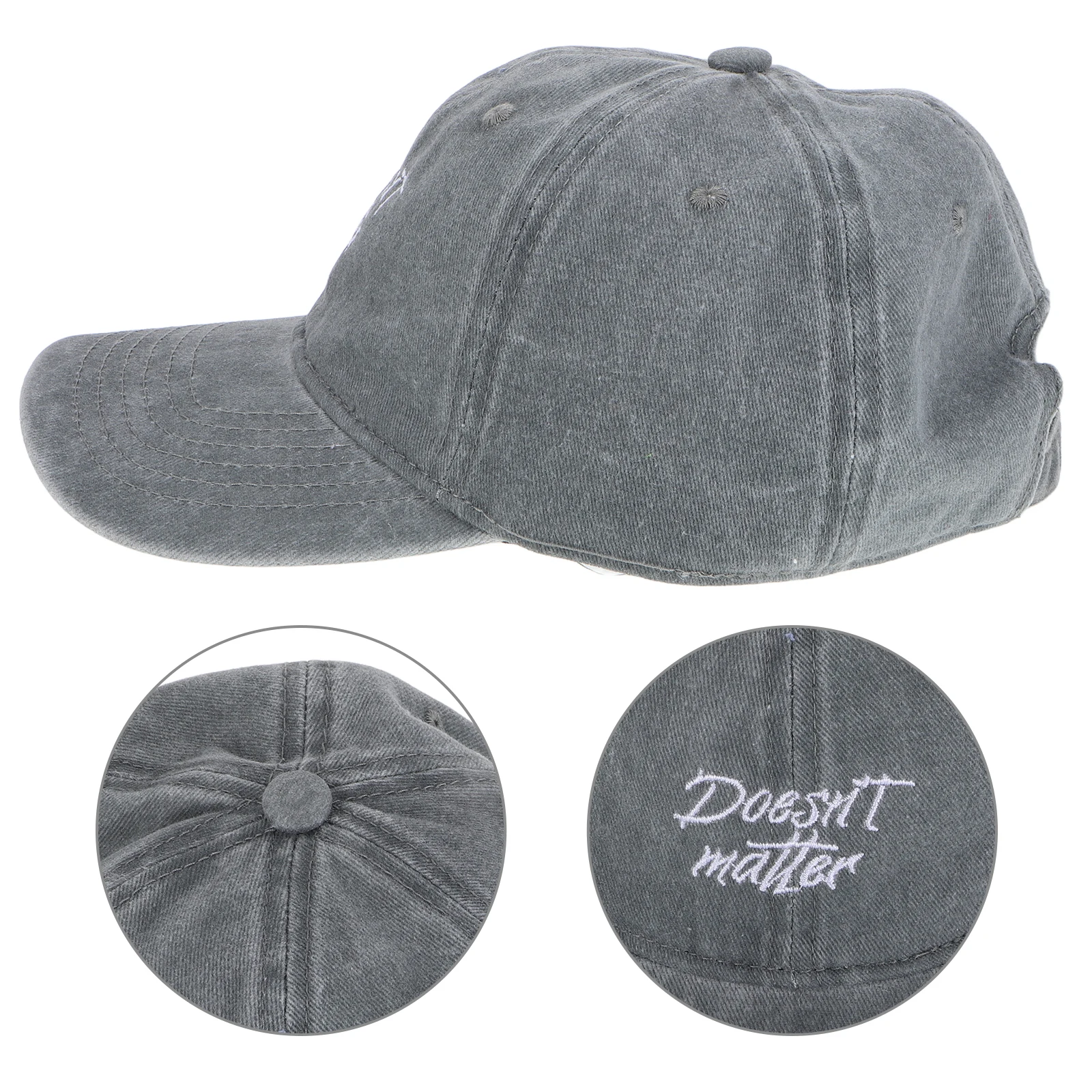 

Embroidered Baseball Cap Vintage Washed Distressed Cotton Dad Hat Beach Sun Visor Mens Bucket Fishing Golf Team Sports