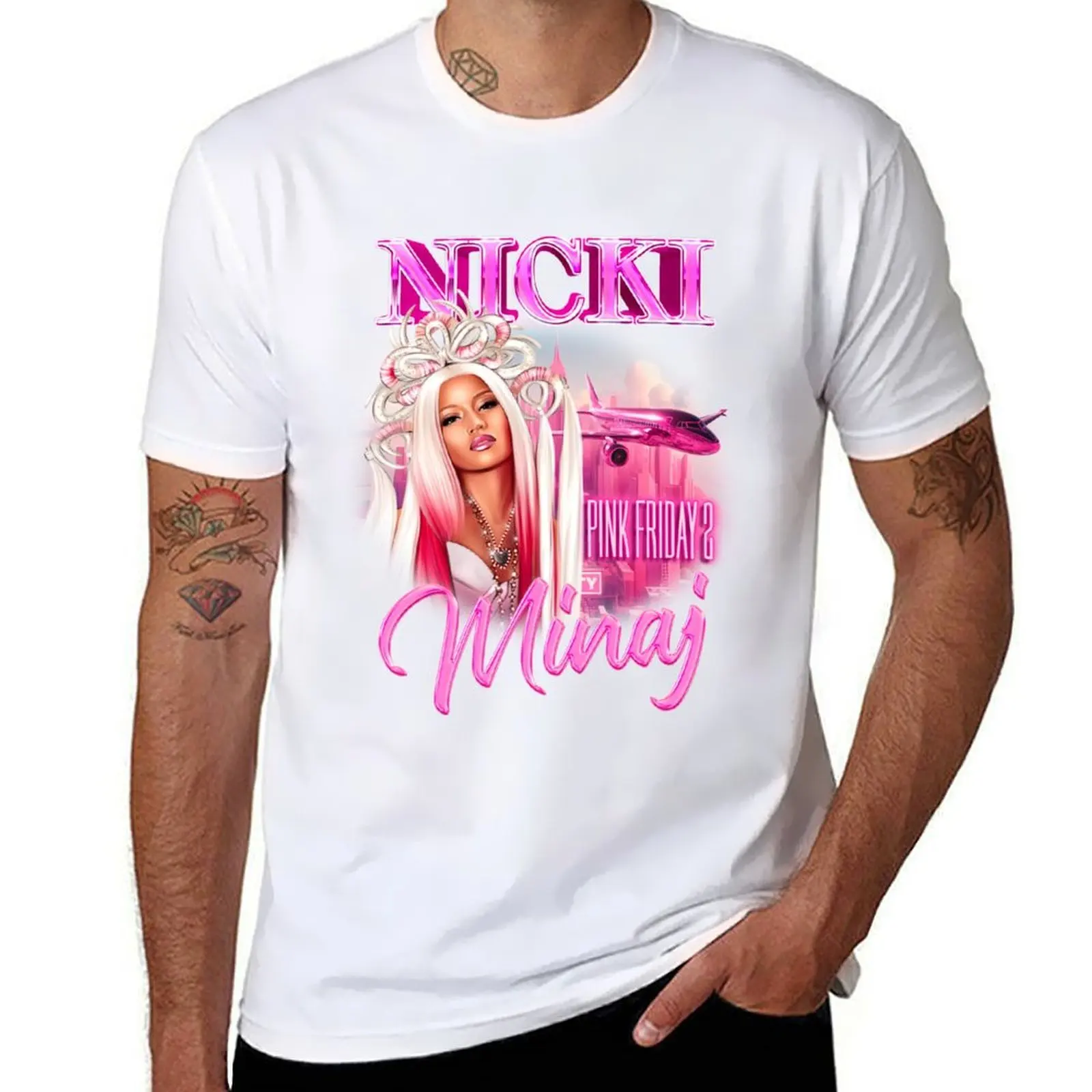 

Nicki Minaj Queen of Rap in Gag City T-Shirt anime tshirt t shirt man luxury T-Shirt