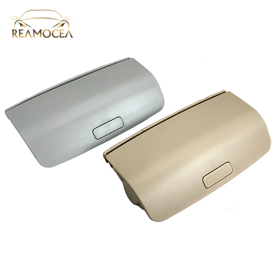 Reamocea 1KD 868 837 D Gray/Beige Sunglasses Box Glasses Case spectacles holder Fit For VW Tiguan Golf MK5 MK6 Passat B7 Skoda