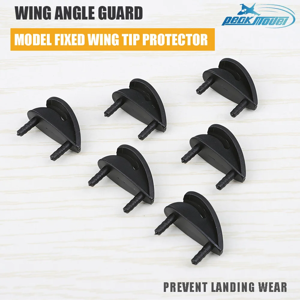 Model Airplane Fixed Wing Tip Protector/wing Plastic Corner Protector/preventing Wing Landing Wear