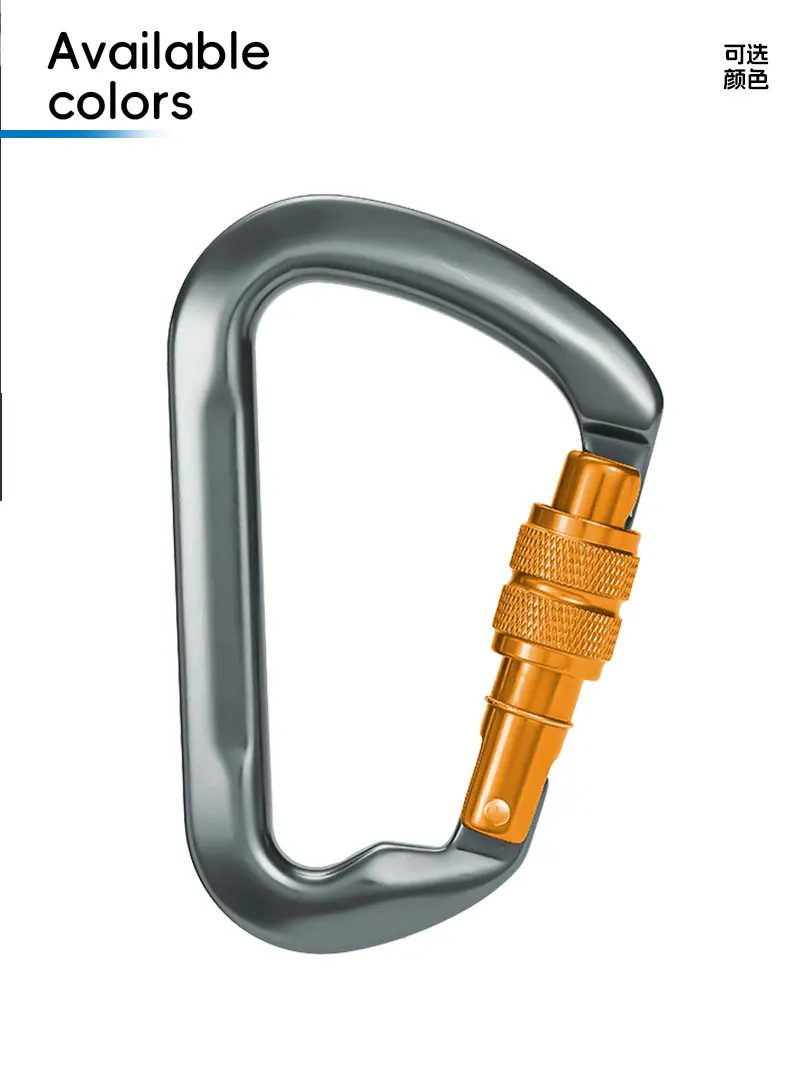 CLIWIZ Marke 30kN Outdoor Professioneller Karabiner 7075 Luftfahrt-Aluminium Sicherheits-Automatikverschluss B Mit CE/UIAA-Zertifikaten – Detail 18