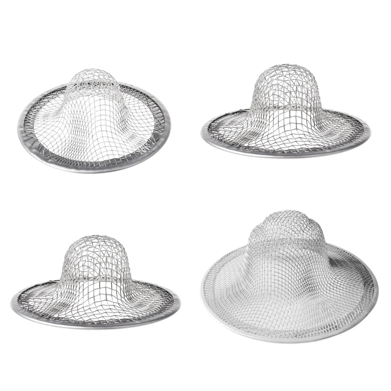 652F Stainless Steel Kitchen Sink Strainer Hair Catcher Stopper Bathroom Bathtub Show