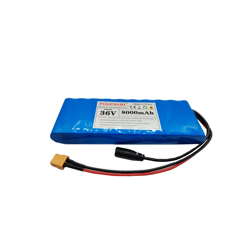 

36V 10s1p Lithium Battery Pack High Capacity Rechargeable for E-Bike Scooter