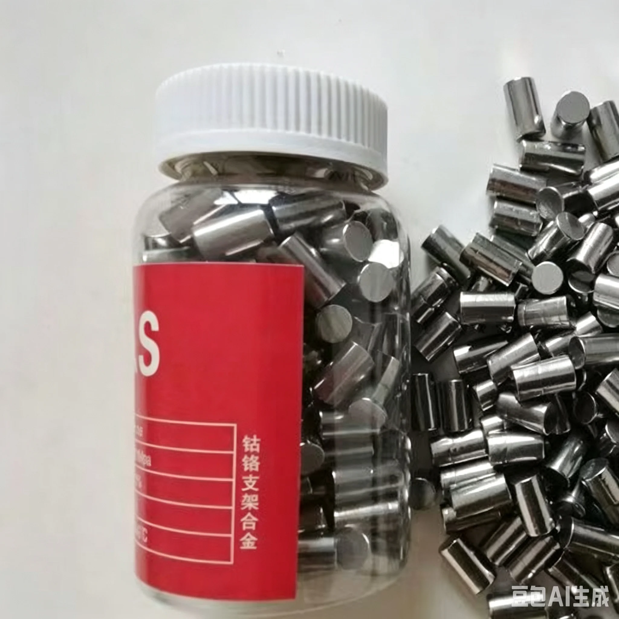1 kg Alliage Co-Cr pour Prothèses Dentaires – Métal Cobalt-Chromes pour Cadres de Prothèses Amovibles, Forme Standard, pour Moulage en Prothésie