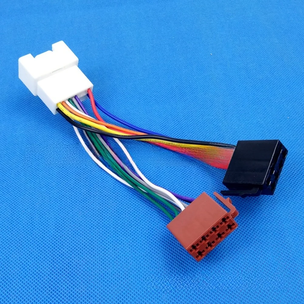 For Mitsubishi-Specific Car Stereo Wiring Harness for Lancer and Models 12V Audio Connector for ISO Radio Installation