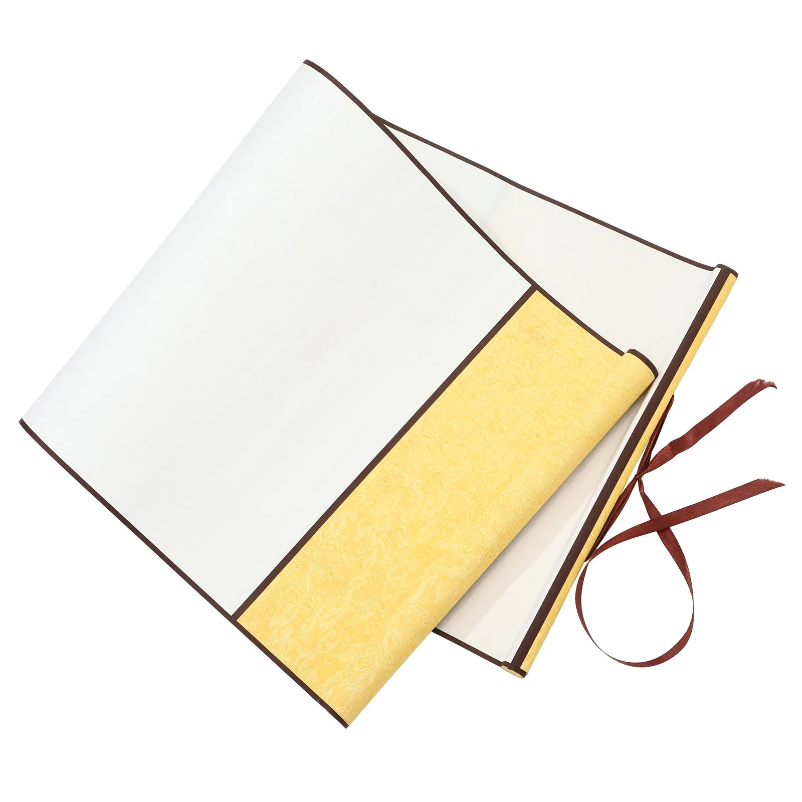 ورق الأرز الفارغ الخط معلق التمرير ورقة شوان الصينية صلابة جيدة امتصاص الحبر مثالية للرسم فن الكتابة