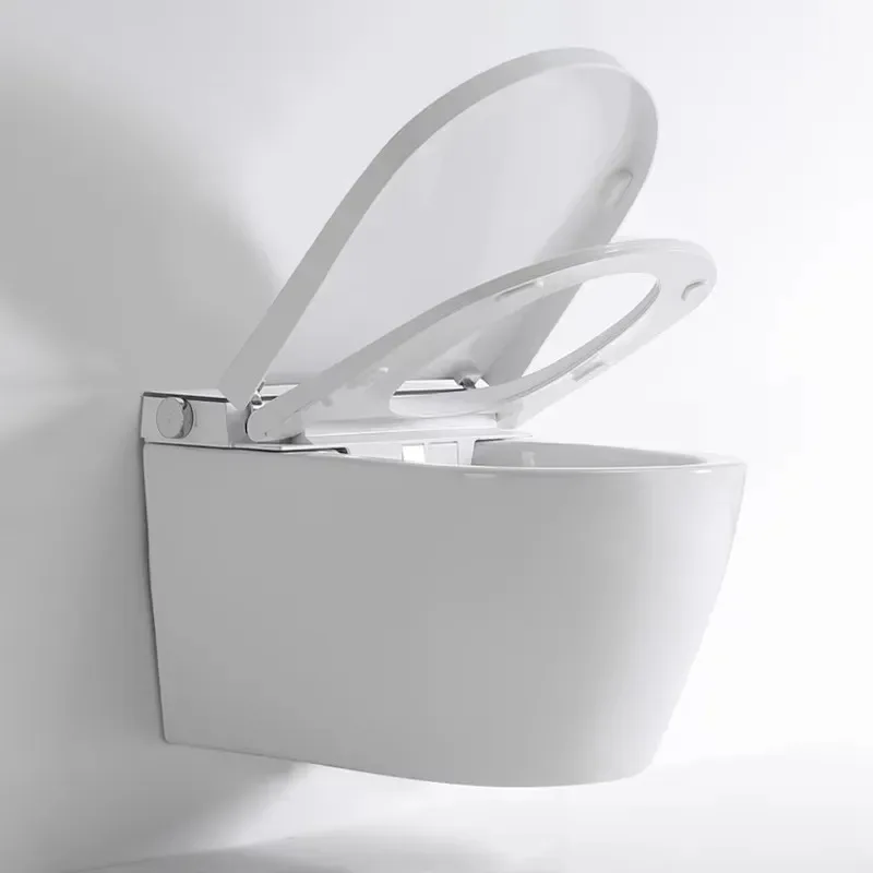 Smart Wall Mounted Toilet Complete Set Modern Design Bathroom Fixture