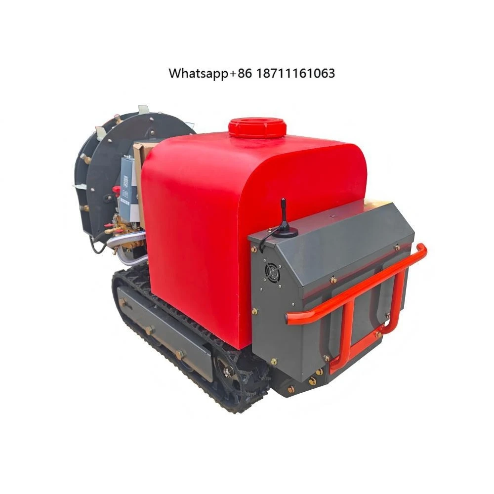 Crawler Type Remote Control Agricultural Sprayer with 110L Tank 200m Range Motorized for Orchard Pesticide Spraying