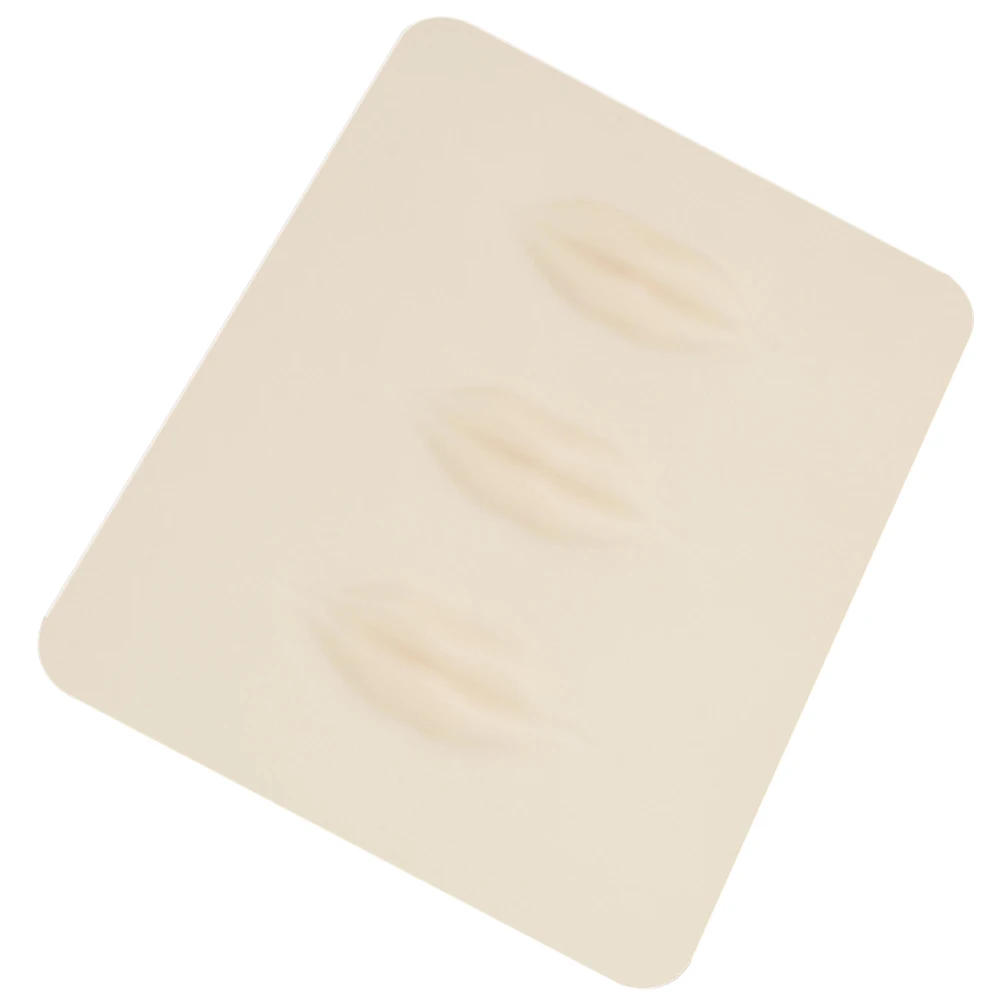 وشم الشفاه Microblading ممارسة الجلد سيليكون الوشم ورقة ممارسة الجلد وهمية لتدريب السيليكون ل Microblading #1