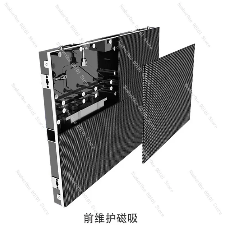 P1.25 P1.53 P1.86 Indoor LED Display, Full Color Small Pitch Video Wall, HD Advertising Screen for Stage Background