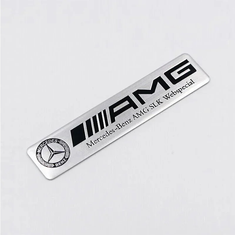 3D Metal Badge Car Styling Stickers Decal Accessories For Mercedes Benz W204 W205 W212 W213 W221 W177 W246 GLA GLC CLA A S Class