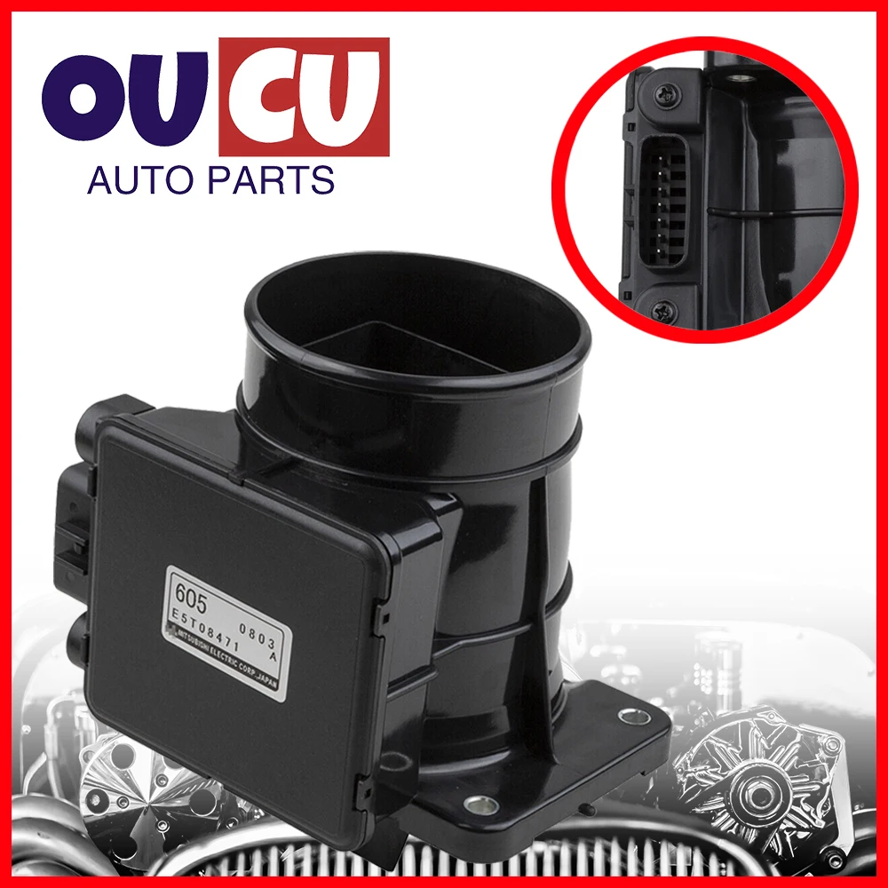 New Origina MD343605 E5T08471 Car MAF Mass Air Flow Sensor For MITSUBISHI LANCER 2.0L 2.4L 2002-2007 MIRAGE 1.8L MONTERO