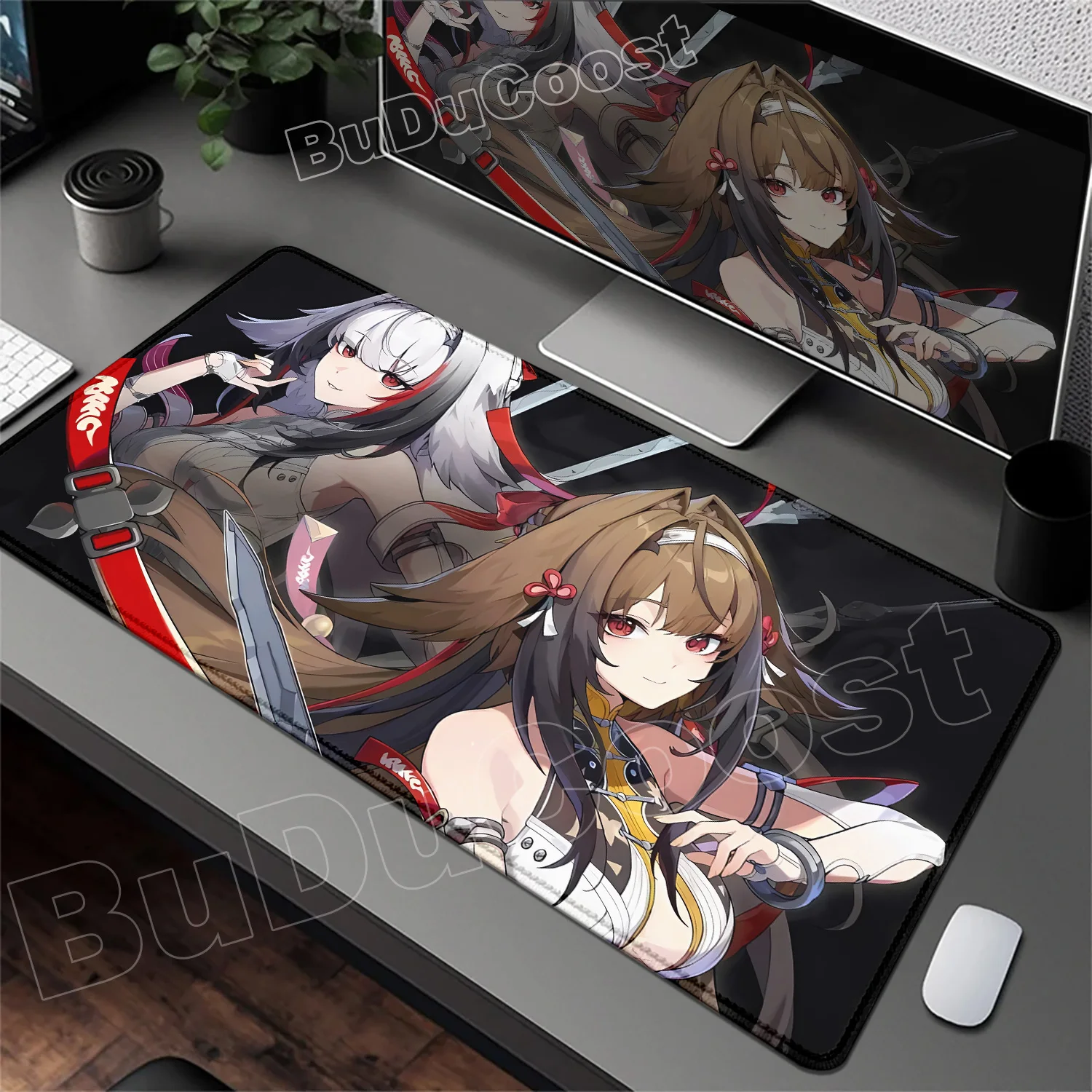 Zenless Zone Zero YeShunguang ماوس الوسادة ZZZ لعبة كمبيوتر محمول حصيرة كبيرة Kawaii أنيمي الفتيات Ye Shunguang ماوس ملحقات ألعاب الكمبيوتر