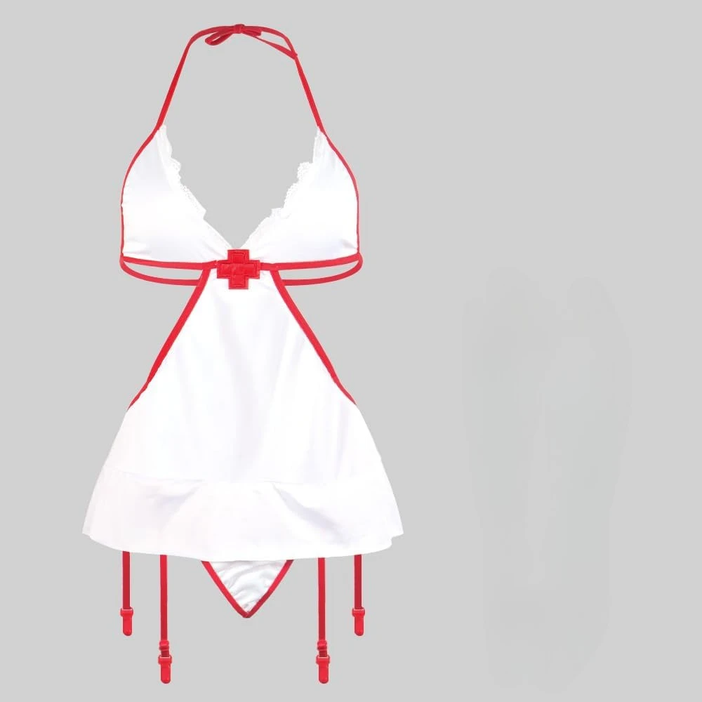 Sexy Lingerie Hot Women Sexi Erotic Lingerie Dress Cosplay Nurse Uniform Costumes Underwear Sex Clothes Role