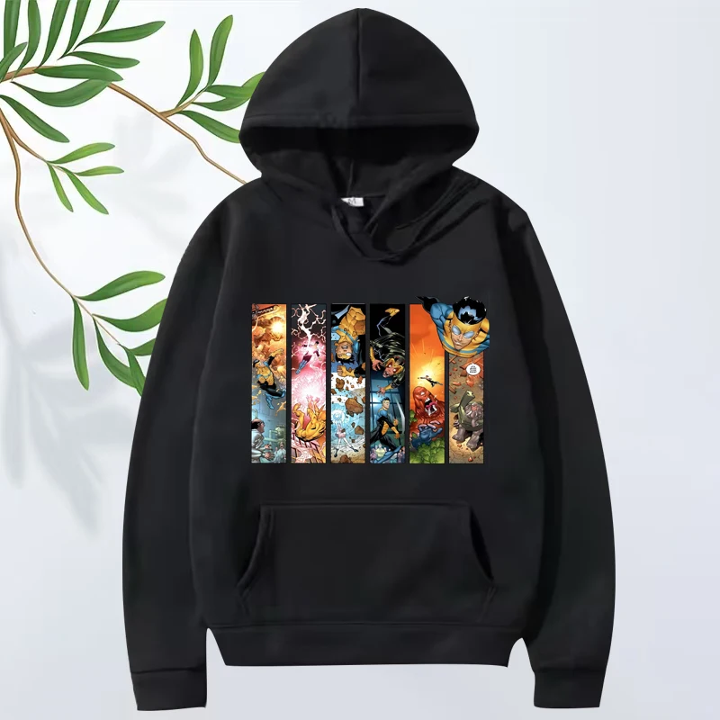 

Hot sale Invincible Classic graphics hoodie 2025 men women fashion vintage Long sleeve streetwear print oversized hoodie unisex