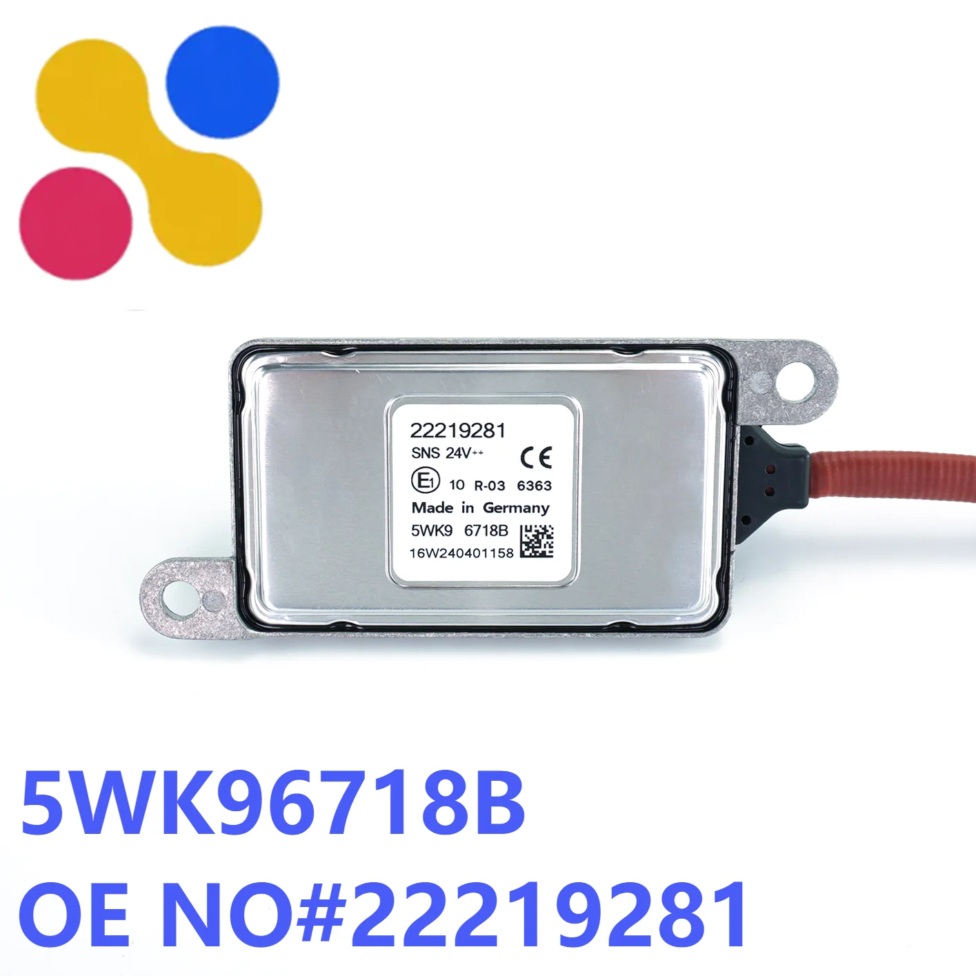 

5WK96718B 22219281 22219281 5WK9 6718B 22827992 22827993 24V Nox Sensor Nitrogen Oxide Sensor For Volvo FH4 FM4 EURO6 Renault