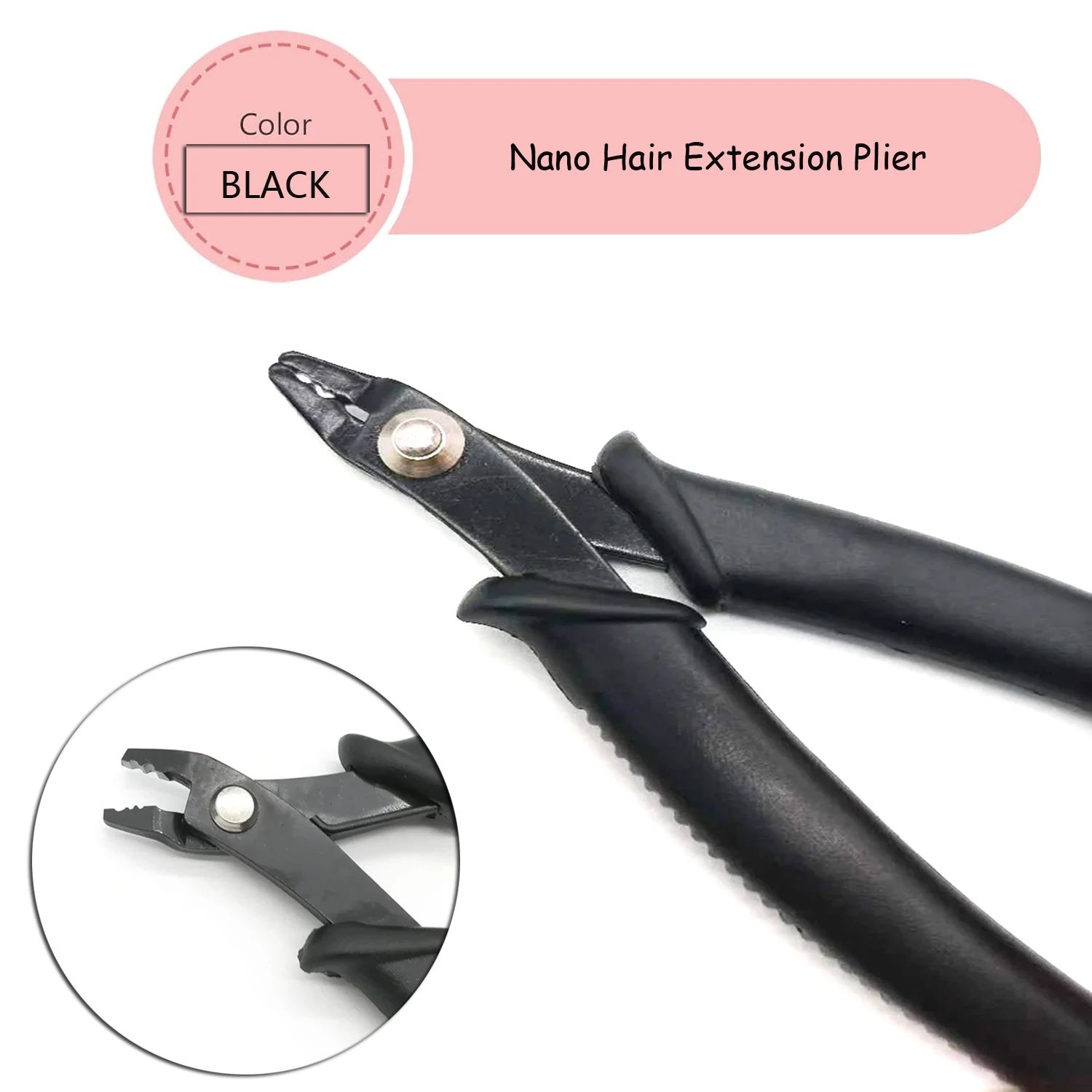 

Нано-кольцевые плоскогубцы, 1 шт., нано-щипцы, Новое поступление, плоскогубцы для наращивания волос, профессиональные нано-кольца, плоскогубцы для наращивания волос, 1 шт. в партии