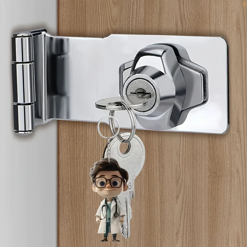Llavero acrílico 2D de médico y enfermera para mujer y hombre, colgante para bolso, llaveros de coche, colgante para estudiante, pareja, regalo para Amiga