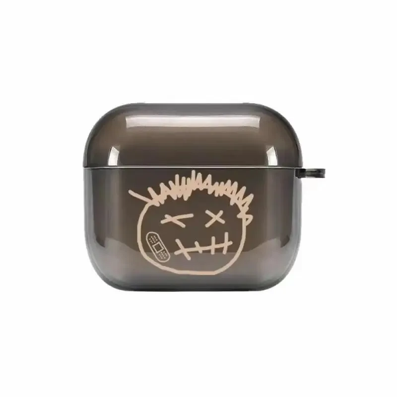 ل AirPods سلسلة حالة 1/2/3/pro اللاسلكية سماعة حامي غطاء مع حبل كم ل أبل سماعة رأس بخاصية البلوتوث ل AirPods