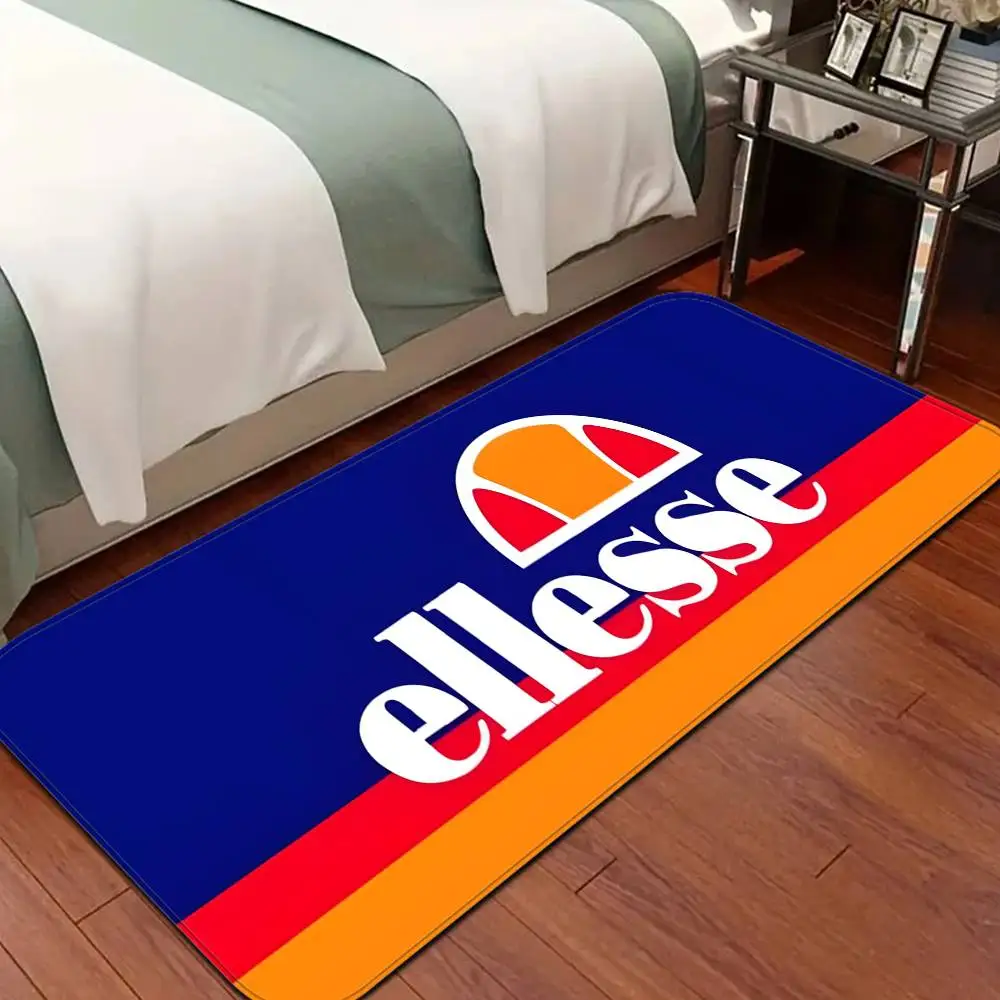 Alfombra de pasillo E-Ellesse, alfombra Retro de opción múltiple para sala de estar, cocina, alfombra de bienvenida antideslizante