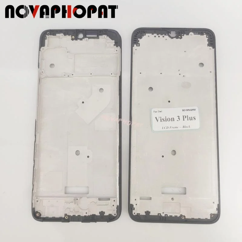 Novaphopat sarung kerangka Depan LCD, penutup kerangka depan Bezel untuk Itel Vision 3 Plus P682L