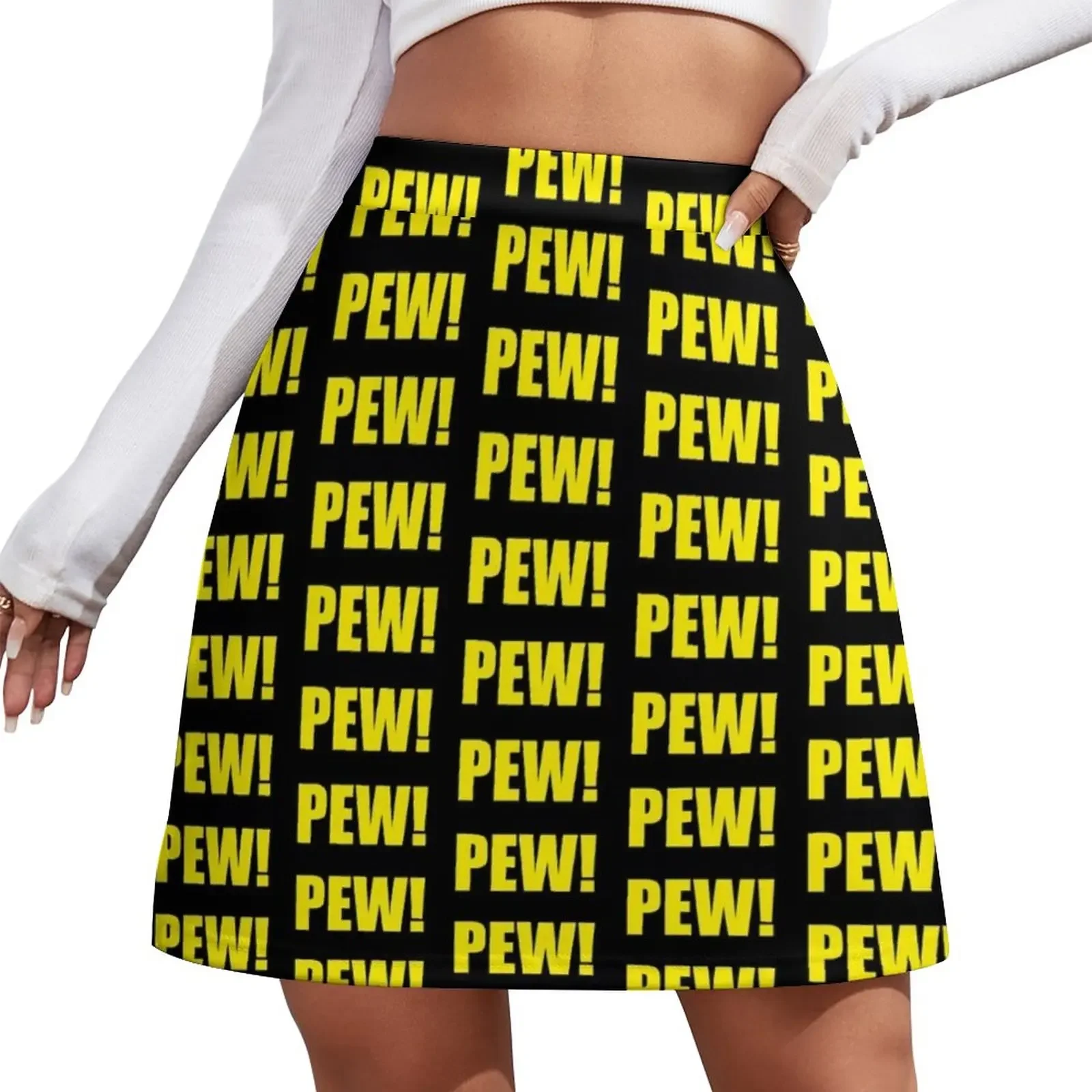 

Pew! Mini Skirt Clothing female Women's summer dress