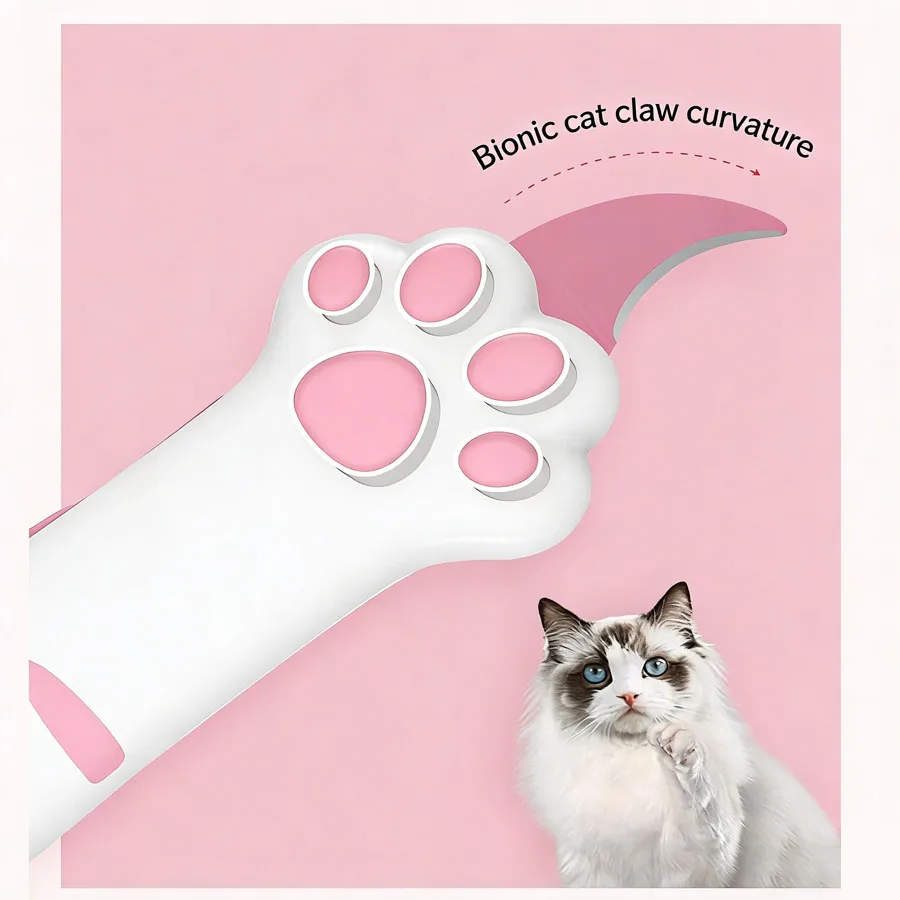 3/1Pcs Cute Cat Paw Sharp Box Cutters Mini Portable Cat Claw Utility Knife (Black, Pink, Blue) Paper Cutting Tools Art Supplies