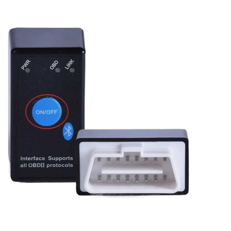 Mini Bluetooth ELM327 OBD2 Car Diagnostic Scanner, Vehicle Fault Code Reader Fuel Consumption Detector, Car Driving Computer