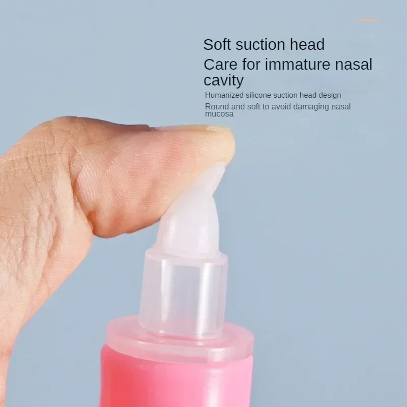 New Born Silicone Baby Safety Nose Cleaner Vacuum Suction Children Nasal Aspirator New Baby Care Diagnostic-tool Vacuum Sucker