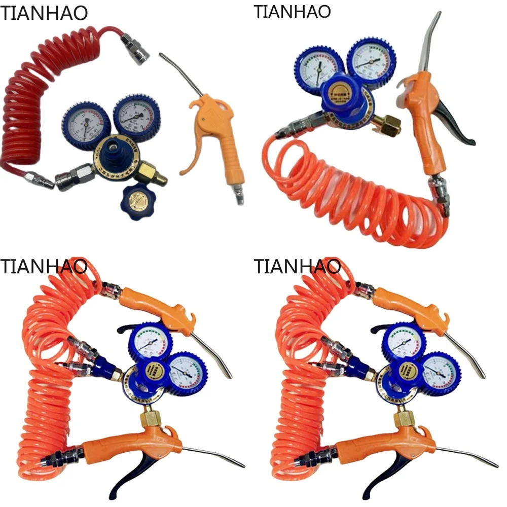 High Pressure Helium Expansion Tool for Balloon Inflator with Relief Valve and Pressure Reducer for Party Decor Equipment