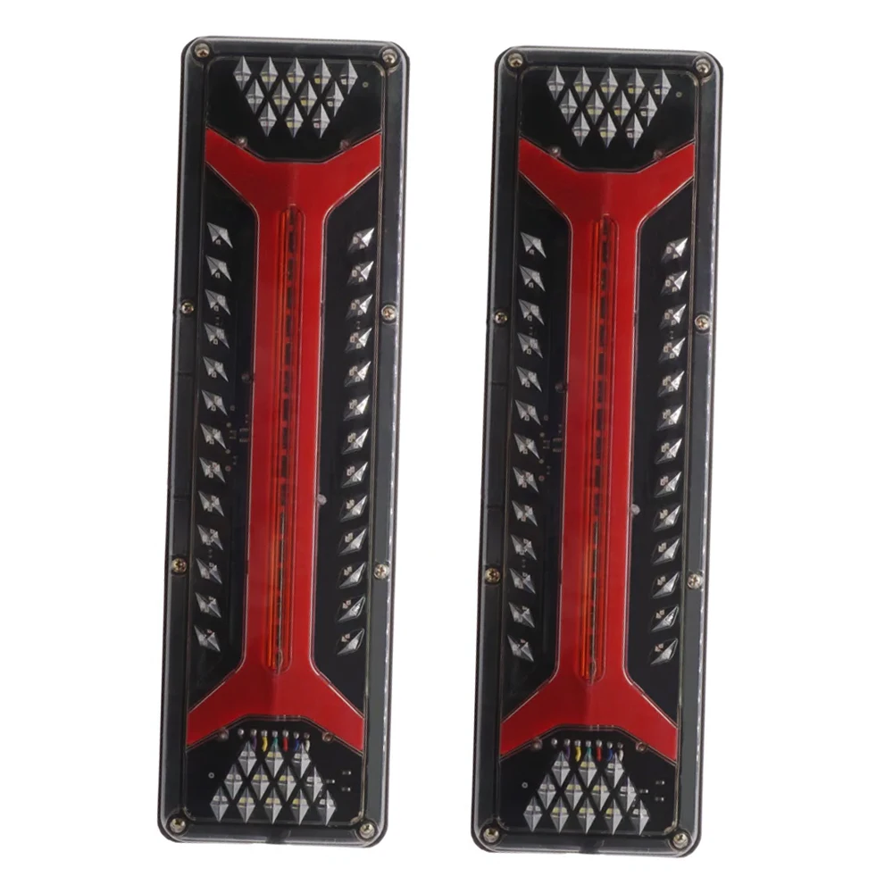 

LED Trailer Lights 13inch Black Shell Fit for 24V Vehicles Universal Waterproof Reverse Light