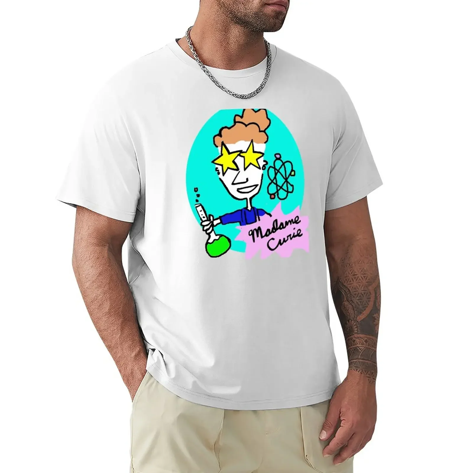 

Madame Curie T-Shirt customizeds blanks anime clothes designer t shirt men quick-drying for a boy funnys mens champion t shirts