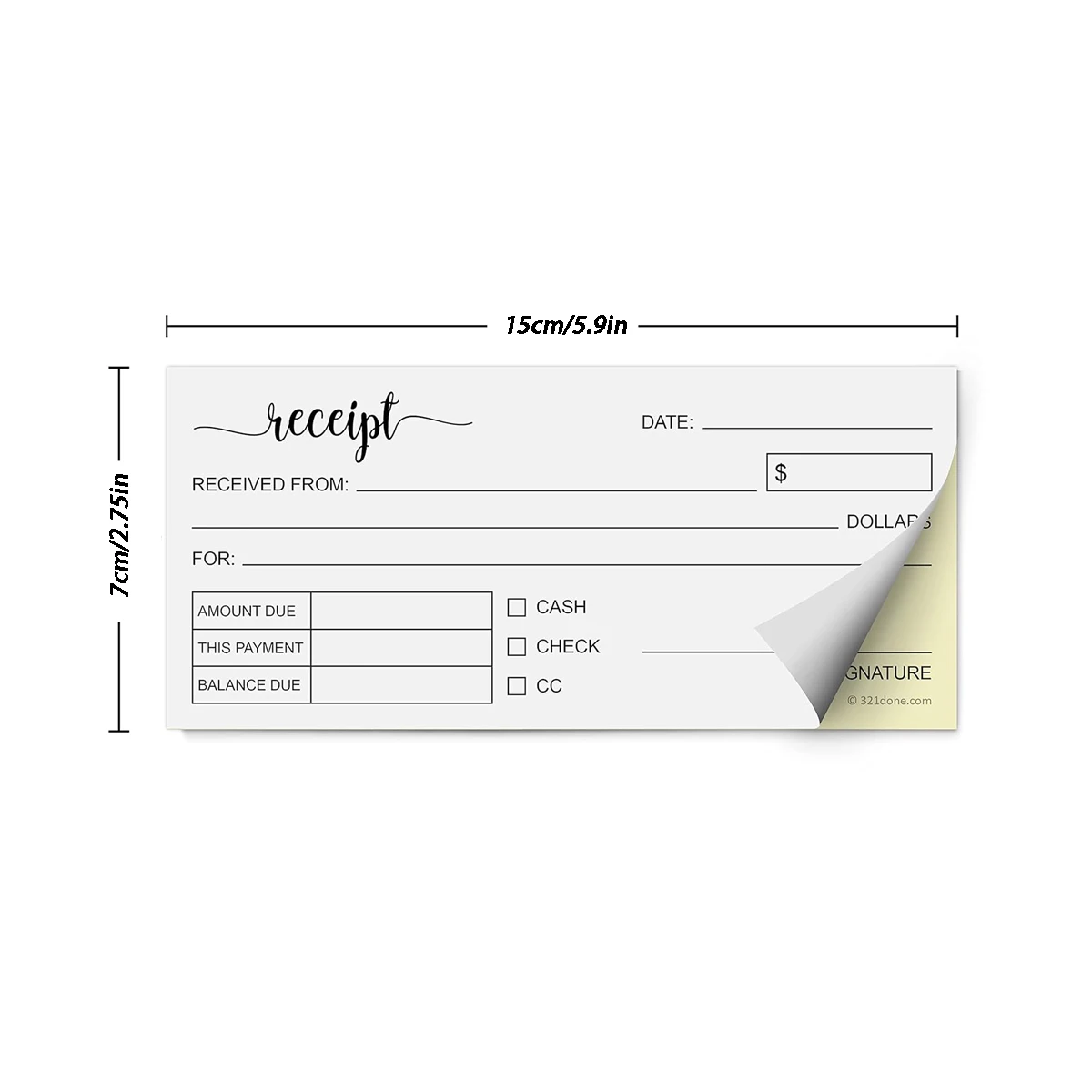 10 libros, 150 copias en total, 7X15CM exquisitas fotografías de negocios de boutique hechas a mano, fotocopias de documentos de recibos de pedidos de ventas