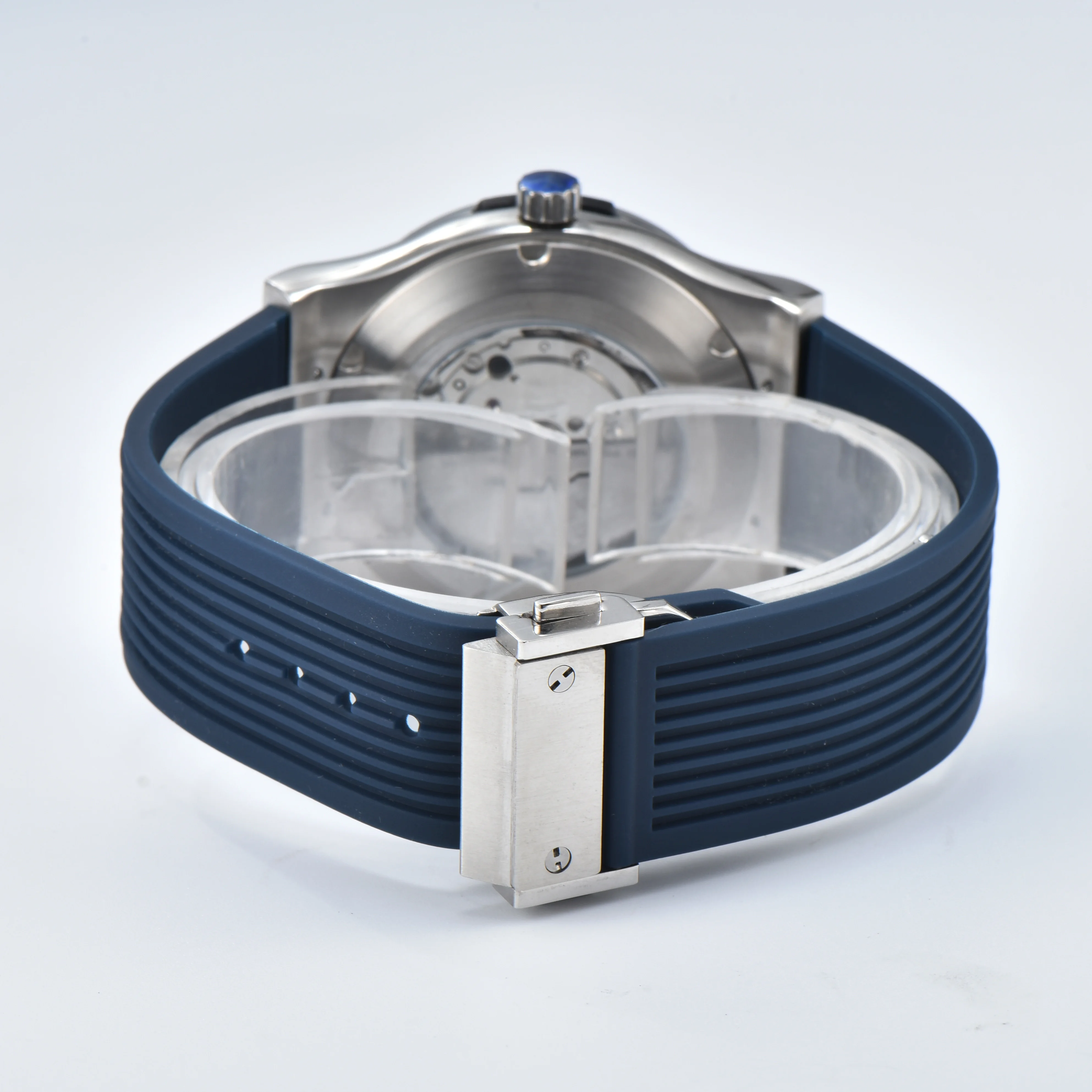 OUMASHI дизайн 44,5 мм механический стиль часы 8215 автоматический механический механизм 316L нержавеющая сталь светящиеся водонепроницаемые часы