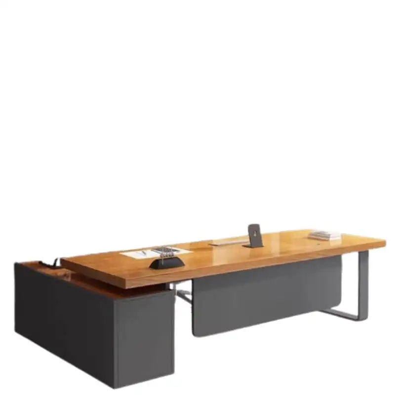 #Designer Manager Executive Office Desk Wood Black Luxury Drawers Computer Desks Modern Large Scrivania Ufficio Office Furniture