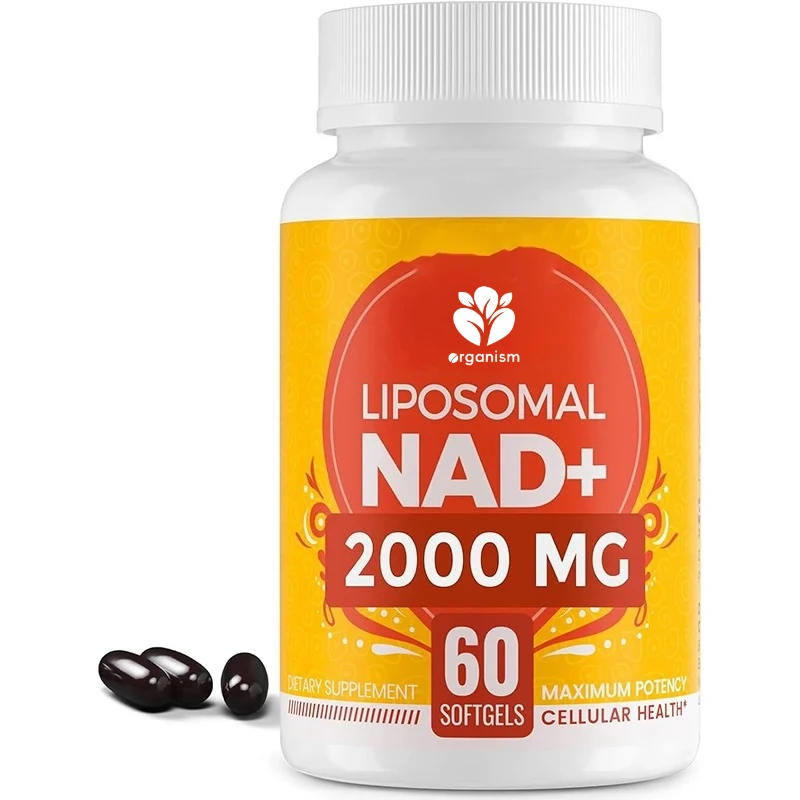 

Добавка NAD на 2000 мг, с высоковсорбиваемыми липосомами, антивозрастными, обменными, металлическими и сотовыми свойствами, 60 мягкими капсулами.