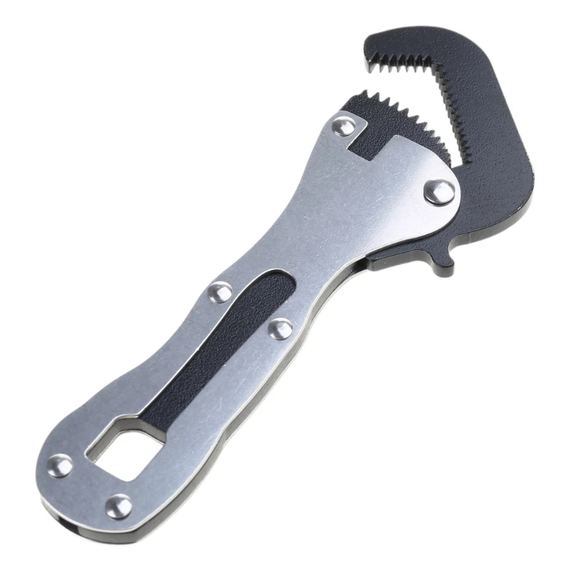 Portable Miniature Self Adjusting Rough Wrench High Strength for Durability in Confined Areas, Home and Auto Maintenance