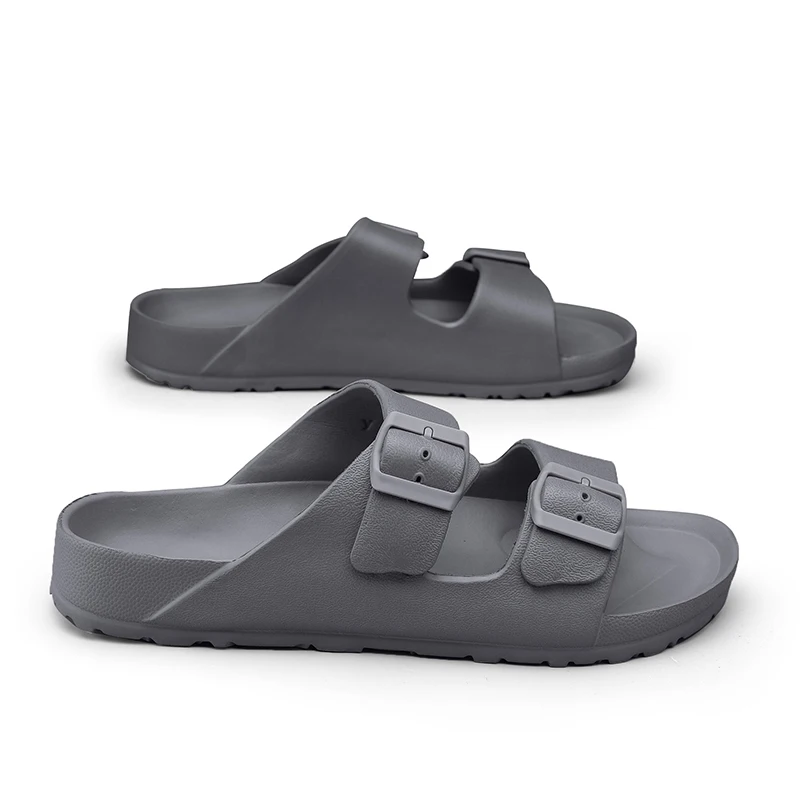 Summer Adjustable Soft Slides Slippers For Men Flat EVA Slippers Lightweight Anti Slip Slippers Size 34-47 48 49  Dropshipping, image 5