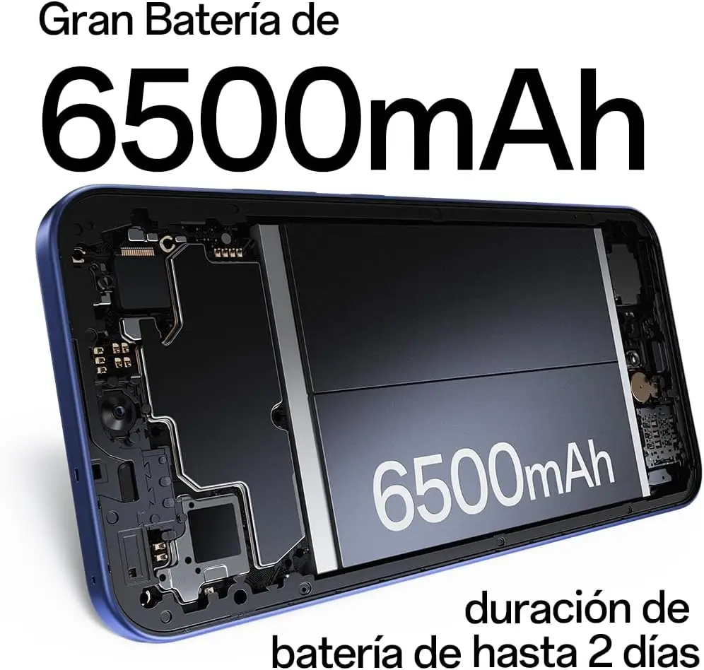 Teléfono – OPPO A6 Pro 5G Smartphone, Gran Batería de 6500mAh y Carga 80W, Pantalla AMOLED de 120Hz, Protección IP69 y MIL-STD-810H, Cámara 50MP con IA, ColorOS 15 5
