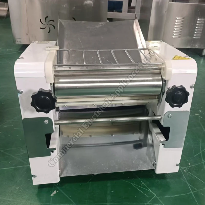 Electric Noodle Machine 2200W Stainless Steel 300mm Width Roller Dough Sheet Commercial Kneading Dumpling Noodles Maker
