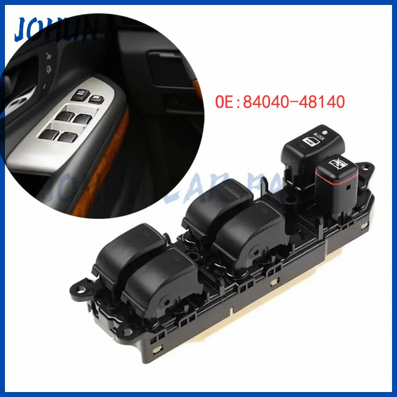 Car Left Electric Master Power Window Switch Button for LEXUS RX300/330/350 RX400H LHD 8404048140 84040-48140 Accessories