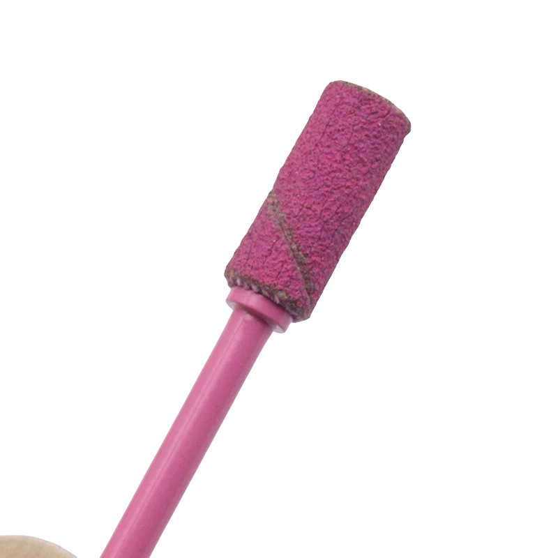 Pink 3,1mm Dorn bohrer für Mini-Schleif bänder Edelstahl Nagel bohrer Zubehör Werkzeug – Detail 7