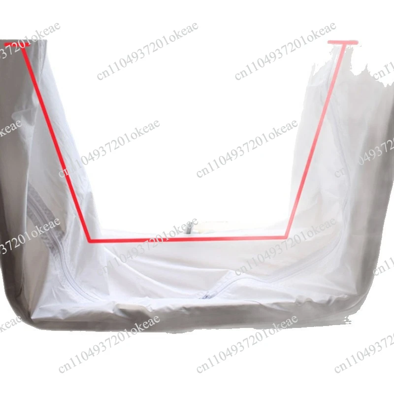 Mobile air conditioner cloth baffle soft cloth accessories sliding door window sealing windshield sealing cloth